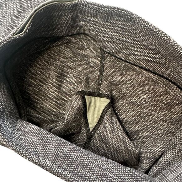 Lululemon Knit Herringbone Wunder Under full length black gray Leggings 6 - Picture 6 of 11